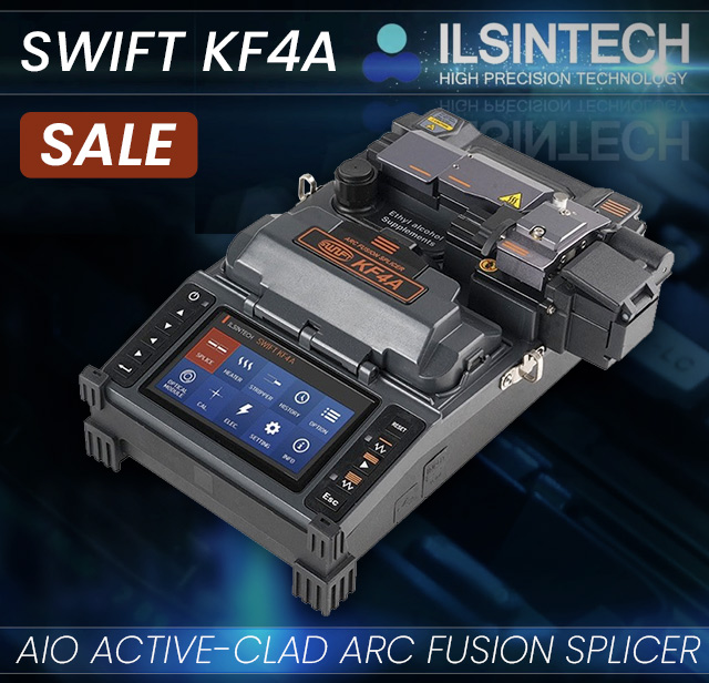 Swift KF4A AIO Active-Clad Arc Fusion Splicer