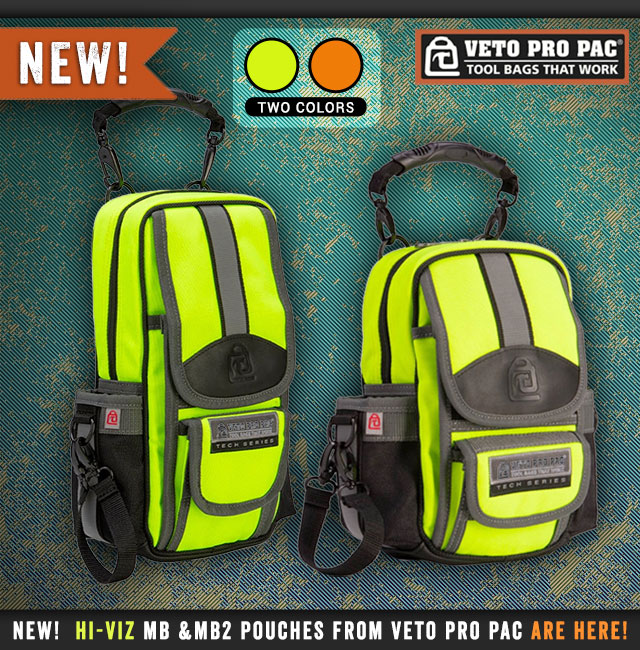 NEW! Veto Pro Pac Hi-Ziv MB / MB2 Bags